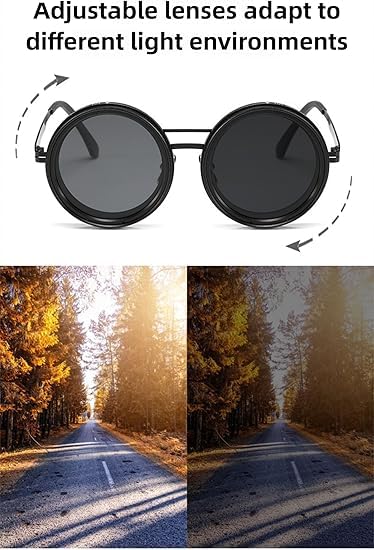 ✨Premium Unbreakable Polarized Sunglasses | Anti-Glare-Wind, 1-9 Gear Toughened Glass with Day & Night, Eye Protection UV Shield😎 | Limited Offer💥Rs 300 OFF on UPI/Card Payment | Hurry!🚨⏳