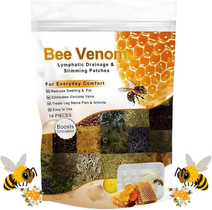 🌿🐝Bee Venom Body Detox Lymphatic Drainage & Slimming Patches (10 Patches) - BUY 5 GET 5 FREE | 📢Limited Offer FLAT 💸Rs 150 OFF on UPI Card Payments