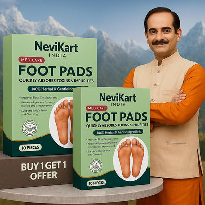 🌿Premium Detox Foot Patches (Pack of 20, 40 & 60) – BUY 1 GET 1 FREE | Removes Toxins & Body Fat | Flat💸₹150 OFF on Prepaid UPI Card Payments | LIMITED OFFER📢
