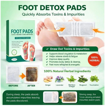 🌿Premium Detox Foot Patches (Pack of 20, 40 & 60) – BUY 1 GET 1 FREE | Removes Toxins & Body Fat | Flat💸₹150 OFF on Prepaid UPI Card Payments | LIMITED OFFER📢